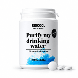 Biocool - Purify my drinking water, 250 tbl | Vattenreningstabletter